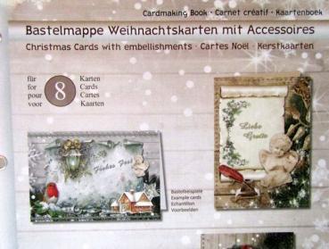 Reddy, Bastelmappe 3D Weihnachtskarten mit Accessoires