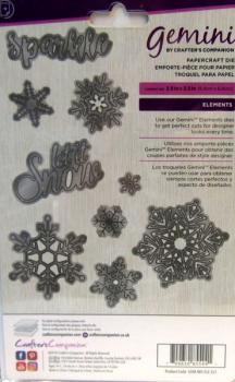 Crafters Companion, Die Sparkling Snowflakes 1