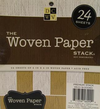 Papierblock, The Woven Paper Stack