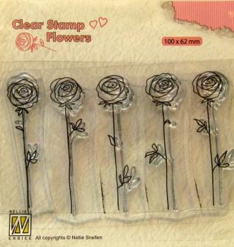 Nellie's Choice, Stamp Roses