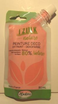 Aladine, Izink Natural Deco Paint Rose Coralle