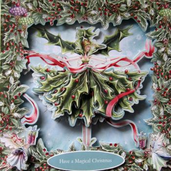 GALERIE, Papermania Framed Decoupage Card - Enchanted Christmas