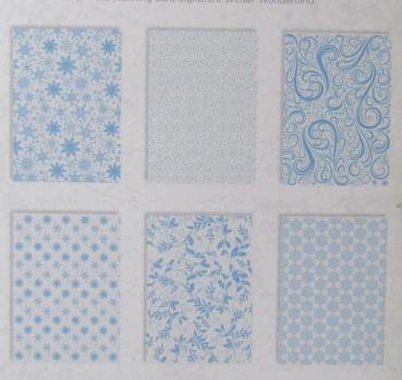 Crafters Companion, Winter Wonderland, Luxury Card Pad