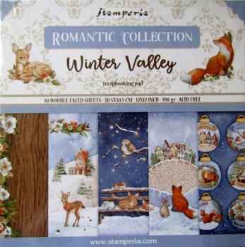 Stamperia, Winter Valley, Scrapbook Pad