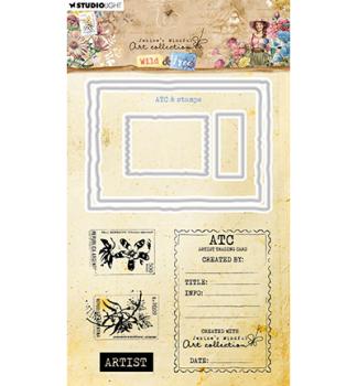 Studiolight • Stamp and Die ATC & stamps Wild & Free nr.82