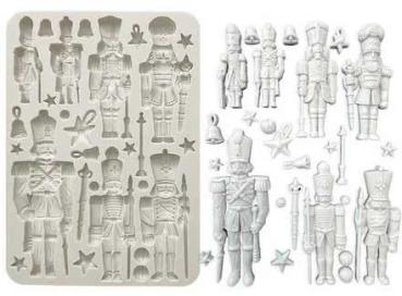 Stamperia, The Nutcracker Silicon Mould A5 Soldiers