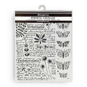 Stamperia, Fortune Thick Stencil Botanic