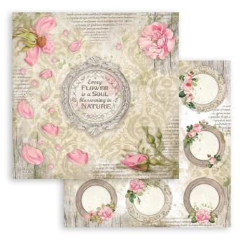 Stamperia, Romantic Garden House 12x12 Inch Paper Pack