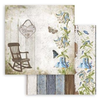 Stamperia, Romantic Garden House 12x12 Inch Paper Pack