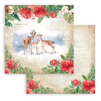 Stamperia, Romantic Home for the Holidays 12x12 Inch Paper Pack