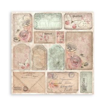 Stamperia, Shabby Rose 12x12 Inch Paper Pack