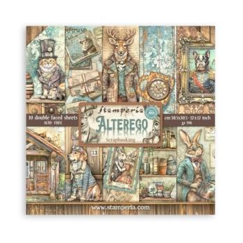 Stamperia, Alterego 12x12 Inch Paper Pack