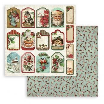 Stamperia, Classic Christmas 12x12 Inch Paper Pack