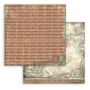 Stamperia, Land of Pharaohs Backgrounds Paper Pack