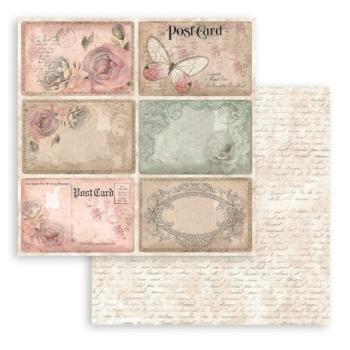 Stamperia, Shabby Rose 8x8 Inch Paper Pack