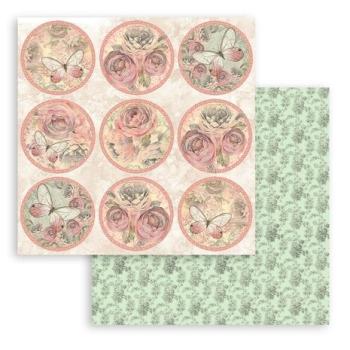 Stamperia, Shabby Rose 8x8 Inch Paper Pack