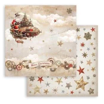 Stamperia, Gear up for Christmas Paper Pack