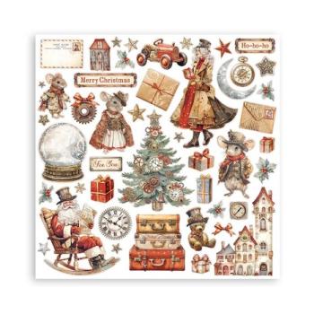 Stamperia, Gear up for Christmas Paper Pack