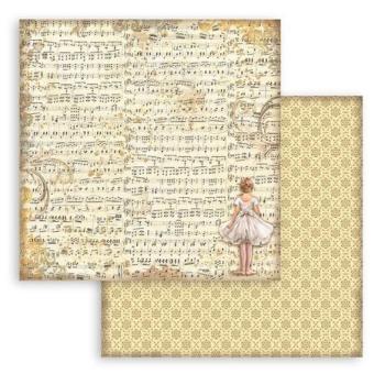 Stamperia, The Nutcracker Paper Pack Backgrounds Selection