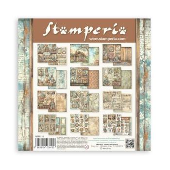 Stamperia, Alterego 8x8 Inch Paper Pack