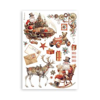 Stamperia, Gear up for Christmas Clear Stamps Cozy Houses