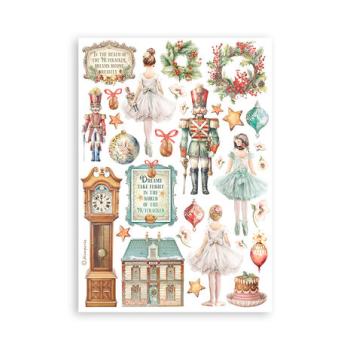 Stamperia, The Nutcracker A5 Washi Pad