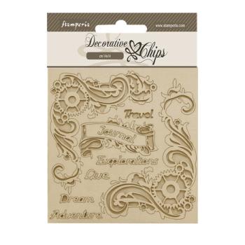 Stamperia, Songs of the Sea Decorative Chips Journal