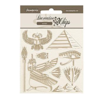 Stamperia, Fortune Decorative Chips Egypt Pyramid