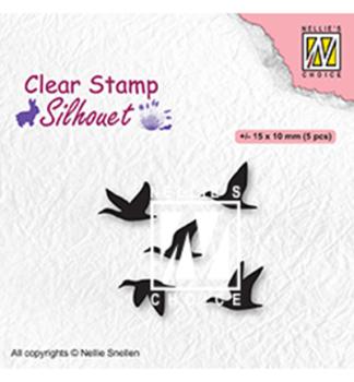 Nellie's Choice, Stamp Flying birds