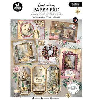 Studiolight • Card making pad Romantic Christmas Essentials nr.11