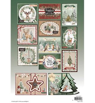 Studiolight, Card making pad Festive Forest