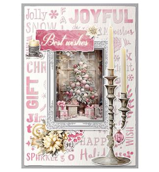 Studiolight • Paper Pad Romantic Christmas Essentials nr.201