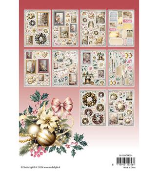 Studiolight • Paper Pad Romantic Christmas Essentials nr.201