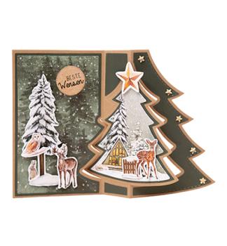 Studiolight, Paper Pad Festive Forest