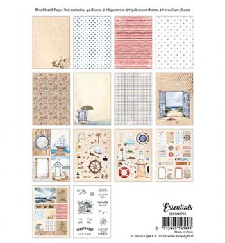 Studiolight • Paper Pad Mixed Paper Pad Vintage Summer Essentials nr.23