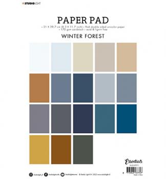 Studiolight, Paper Pad Winter Forest Essentials nr.71, DIN A 4