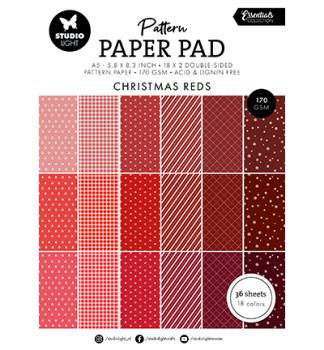 Studiolight, Paper Pad Christmas reds