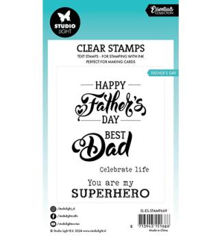 Studiolight • Stamp Fathersday Essentials nr.669, Vatertag