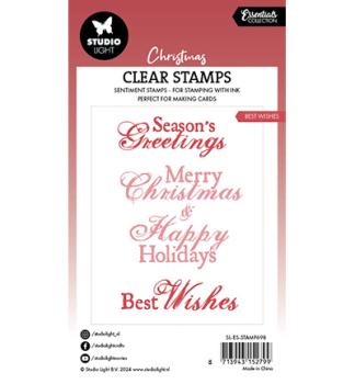 Studiolight • Stamp Best Wishes Essentials nr.698