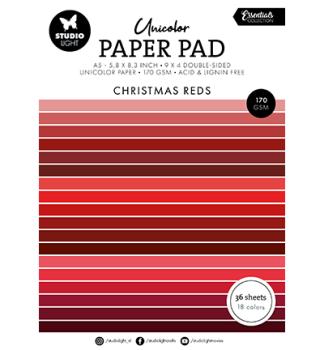 Studiolight, Paper Pad Christmas reds 2
