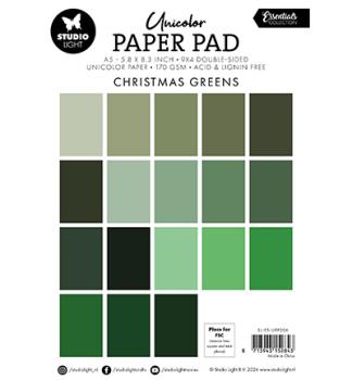 Studiolight, Paper Pad Christmas greens 2