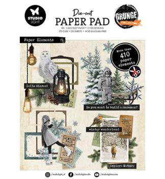 Studiolight • Paper Pad Paper elements Grunge Collection nr.188