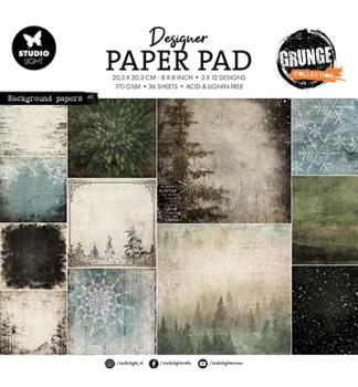 Studiolight • Paper Pad Background paper Grunge Collection nr.187