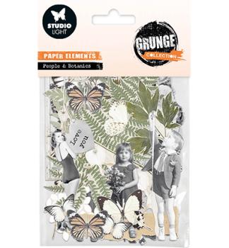 Studiolight • Paper Elements People and botanics Grunge Collection nr.09