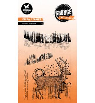 Studiolight • Stamp Forest wonders Grunge Collection nr.681