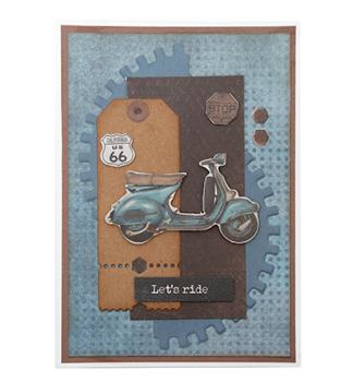 Studiolight • Die Cut Paper Pad Paper elements Gearhead's Workshop nr.185