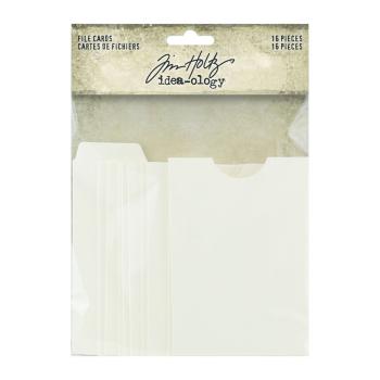 Idea-ology, Tim Holtz File Cards