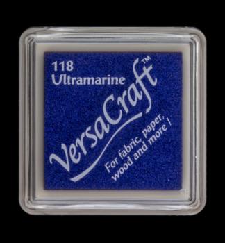 Tsukineko, VersaCraft inkpad, klein Ultramarine