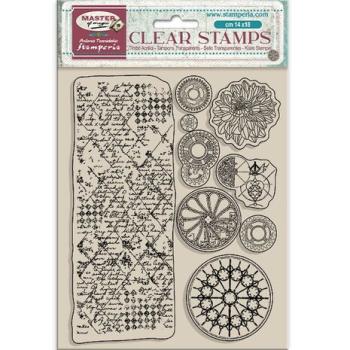 Stamperia, Master of Magic Clear Stamps Border and Circles