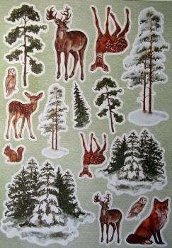 Studiolight, Paper Pad Festive Forest 2